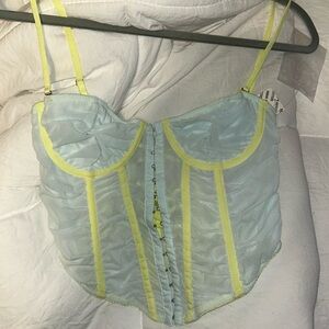 Urban outfitters corset top